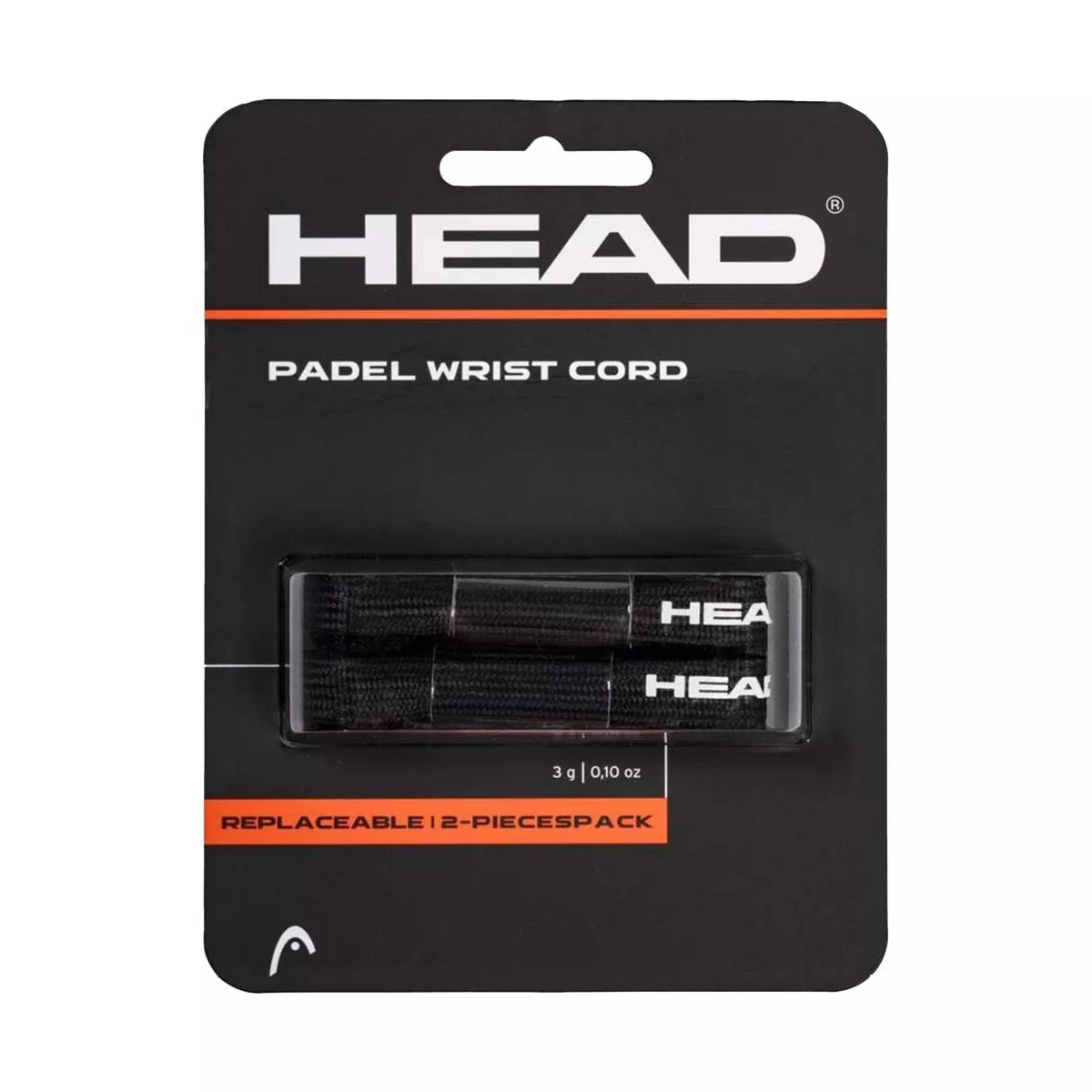 Head Padel Polsbandje x2 Zwart