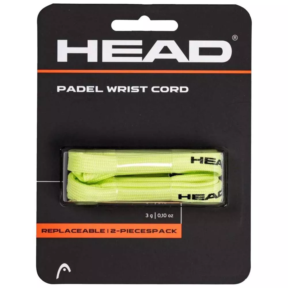 Head Padel Polsband x2 Geel