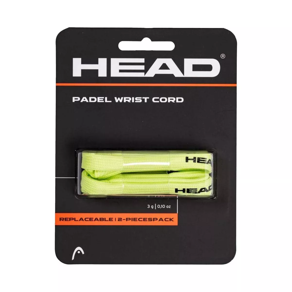 Head Padel Polsband x2 Geel