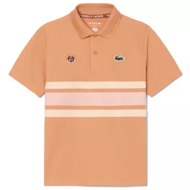 Polo Lacoste Roland Garros Ramasseur de balles Junior Orange