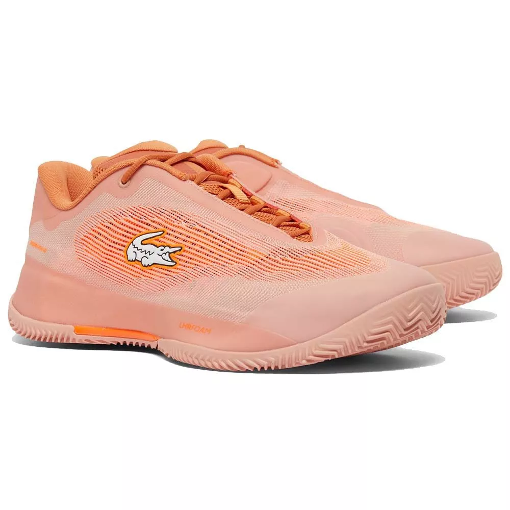 Lacoste AG-LT Pro x Daniil Medvedev Tennisschoenen Gravel Oranje