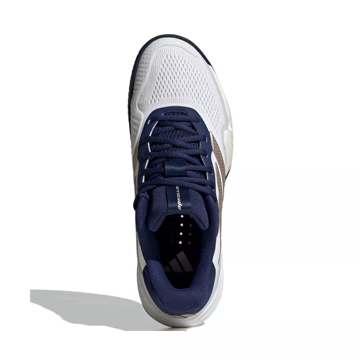Chaussures Adidas Barricade 14 Blanc / Bleu marine