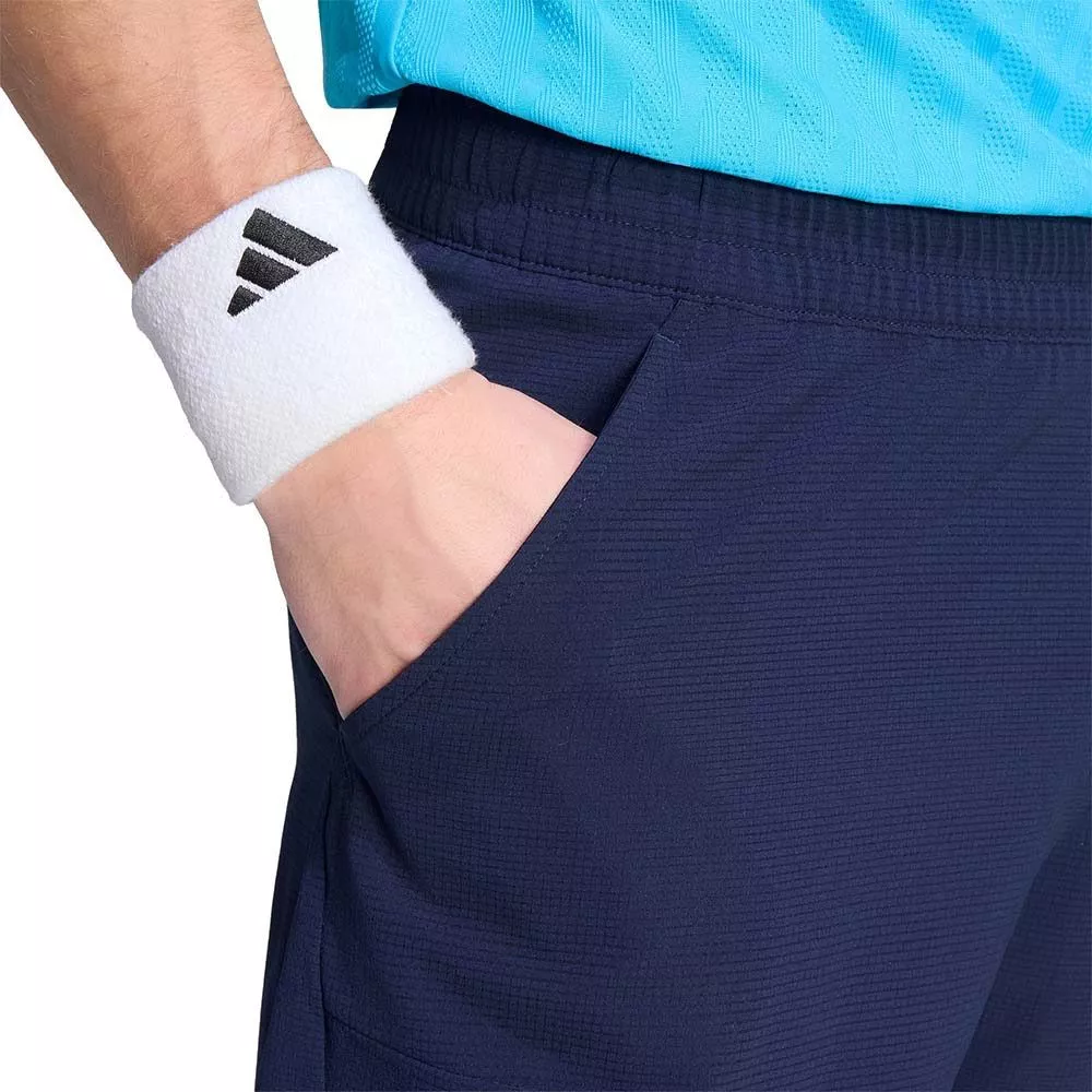 Adidas Ergo 18cm Climacool Tennisshort Donkerblauw