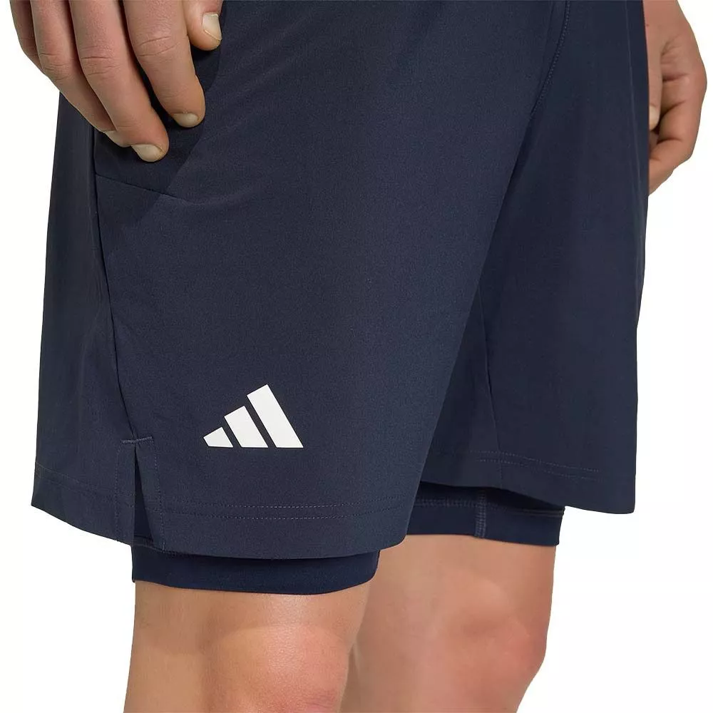 Short Adidas Pro 2N1 Bleu marine