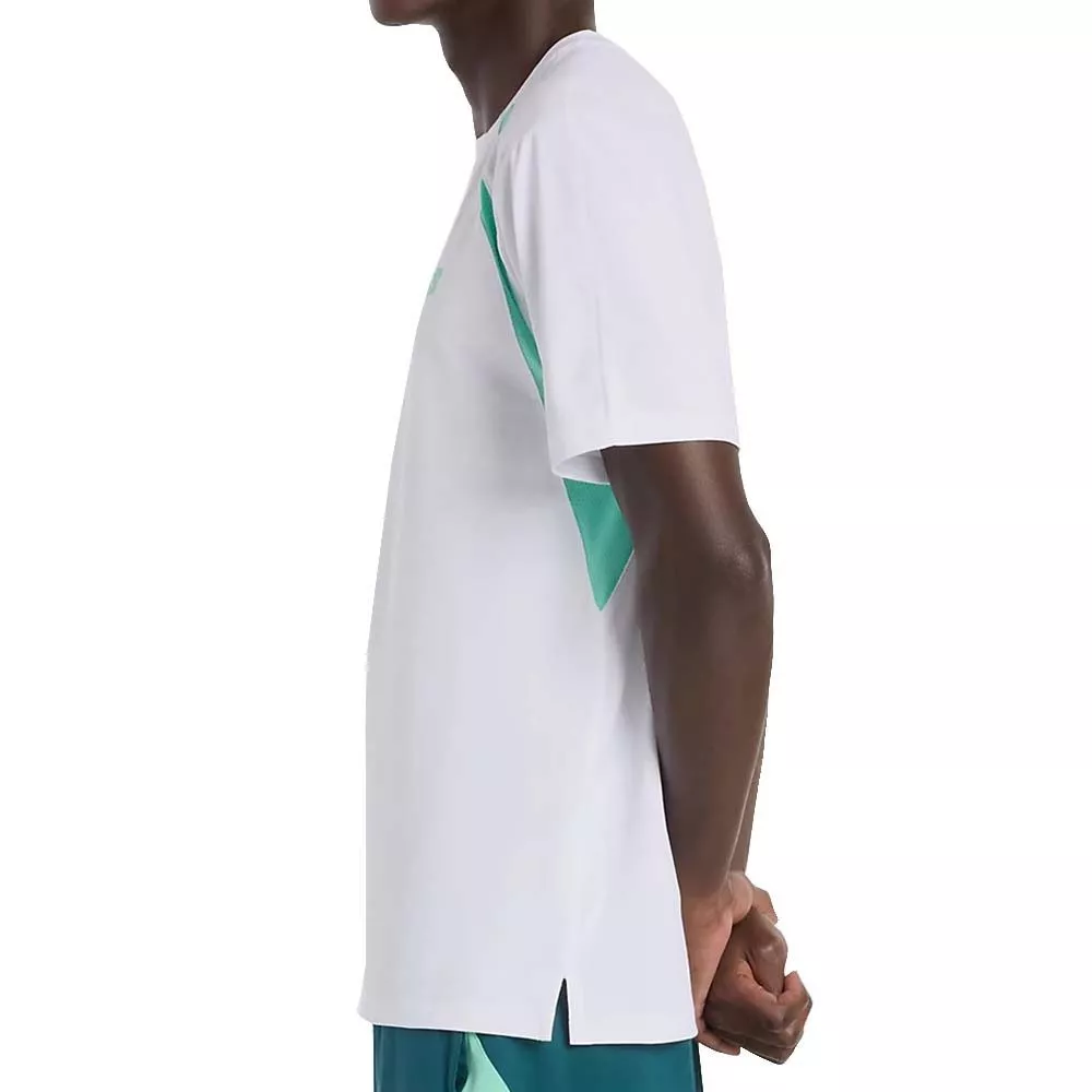 T-Shirt New Balance Tournament Novelty Blanc