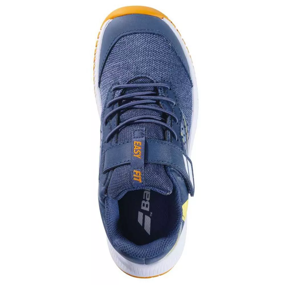 Chaussures Babolat Pulsion Kid All Court Junior Bleu / Orange