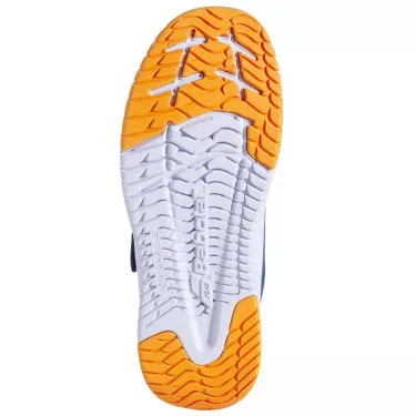 Chaussures Babolat Pulsion Kid All Court Junior Bleu / Orange