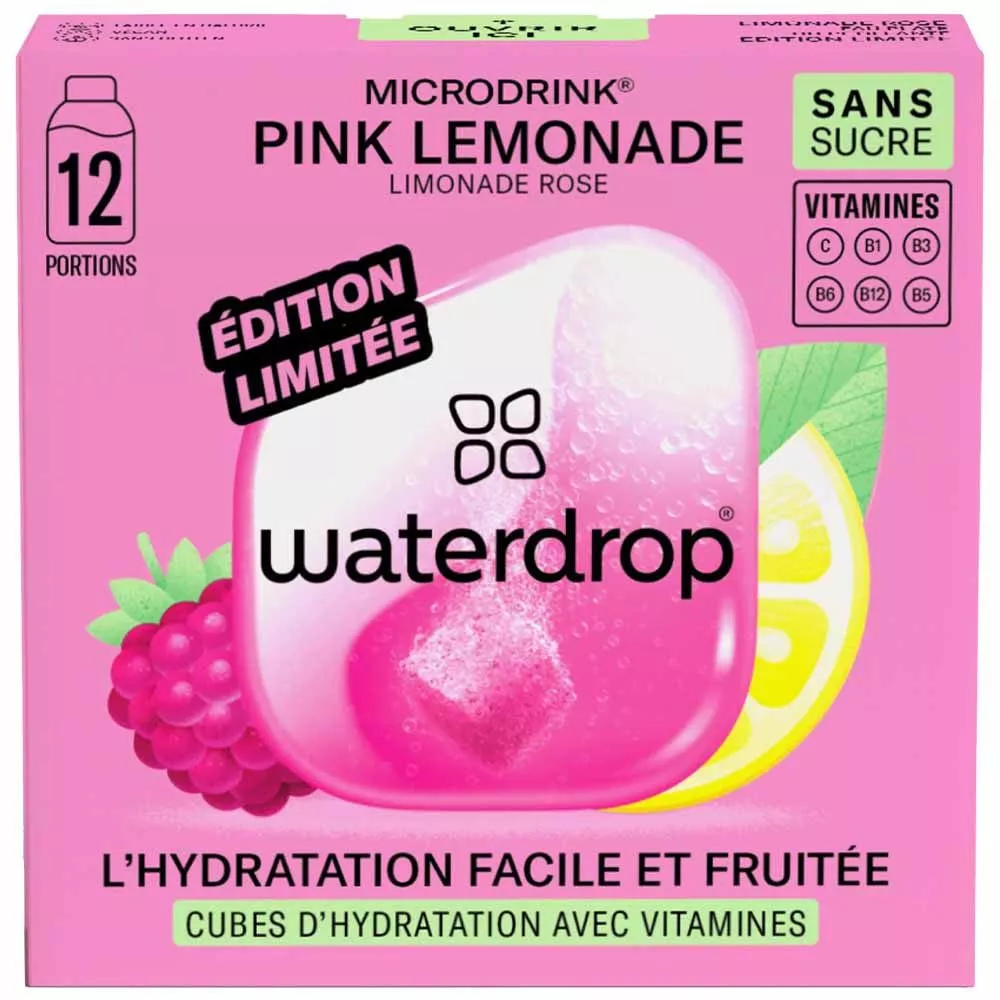 Waterdrop Microdrink Pink Lemonade x12