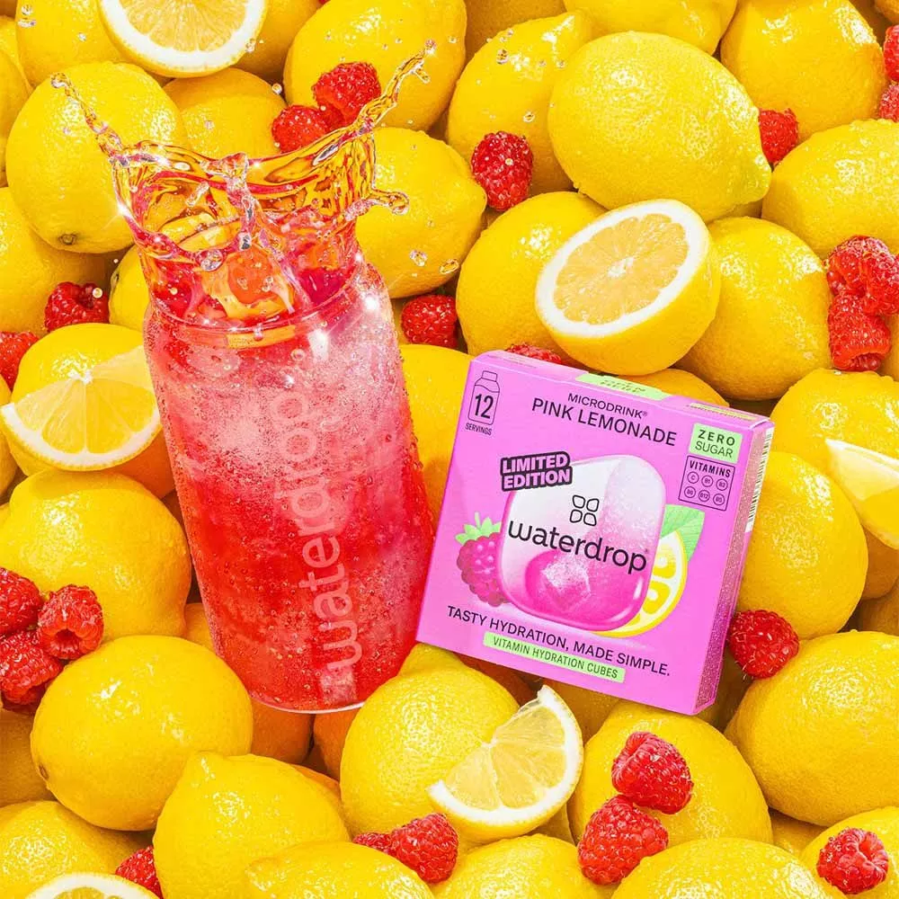 Waterdrop Microdrink Pink Lemonade x12