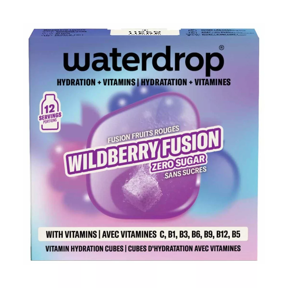Waterdrop Microdrink Rode Vruchten Fusion x12