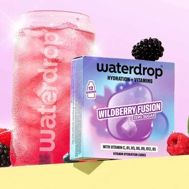 Waterdrop Microdrink Rode Vruchten Fusion x12