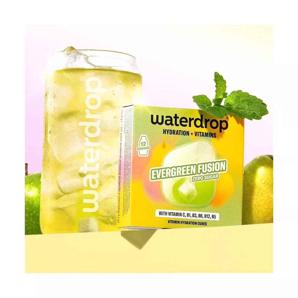Microdrink Waterdrop Fusion Appel-Peer x12