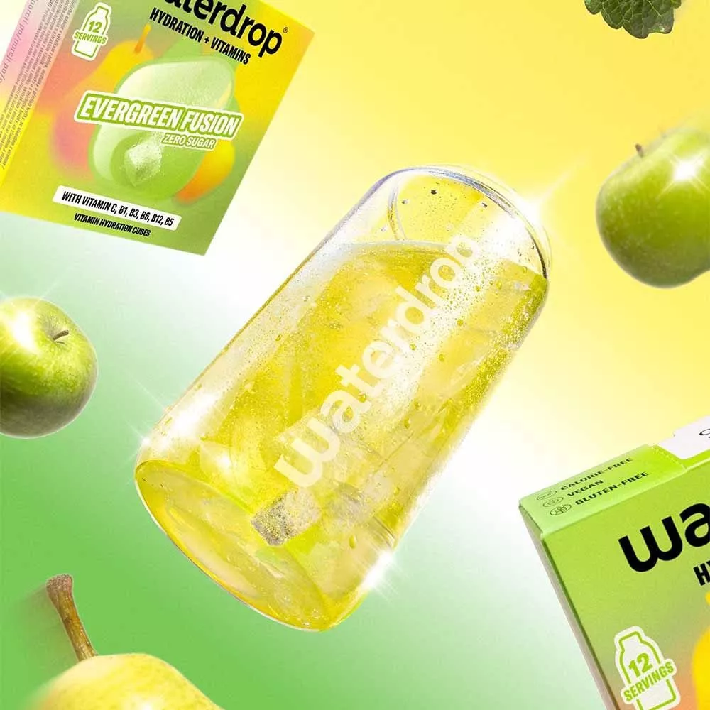 Microdrink Waterdrop Fusion Appel-Peer x12