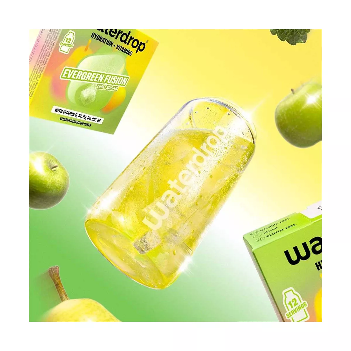 Microdrink Waterdrop Fusion Appel-Peer x12