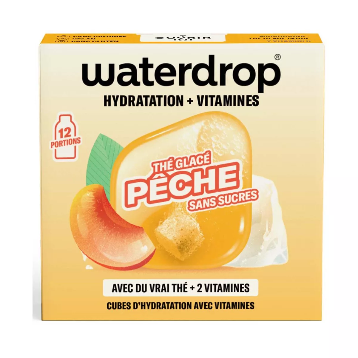 Waterdrop  Ice Tea Peach Microdrink x12