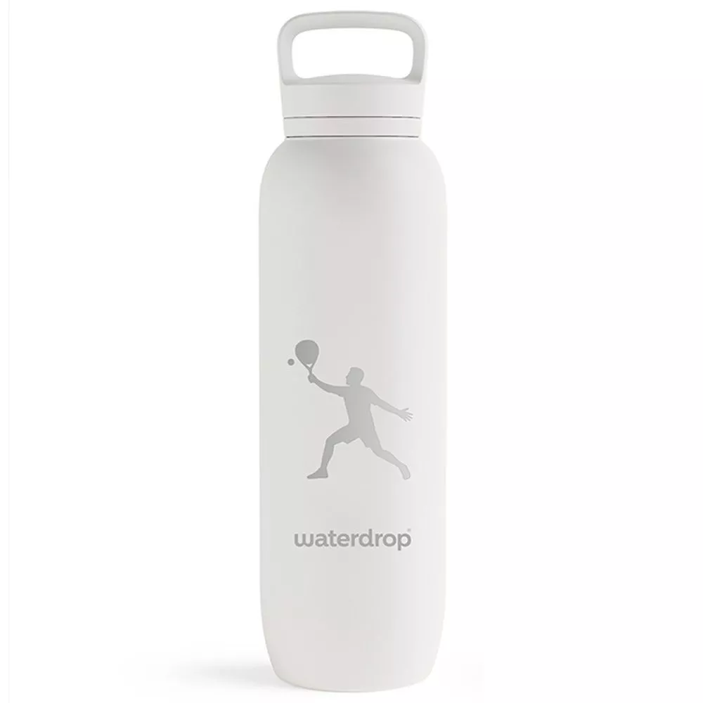 Gourde Thermo Waterdrop Padel Blanc