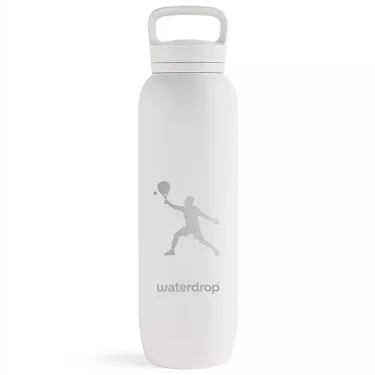 Gourde Thermo Waterdrop Padel Blanc