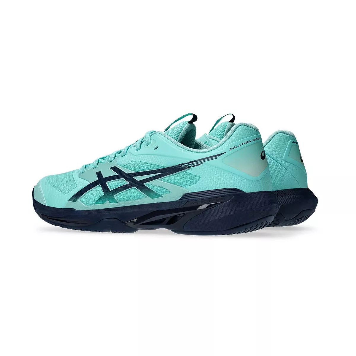 Chaussures Asics Gel Solution Speed FF 4 Turquoise