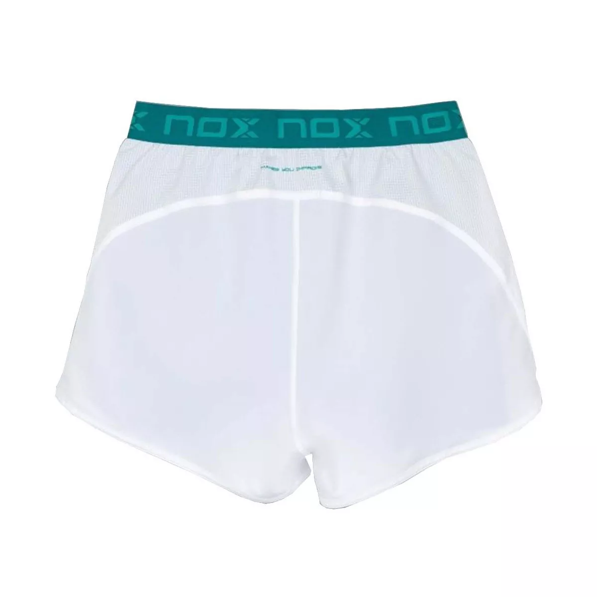 Nox Pro Dames Padelshort Wit / Groen
