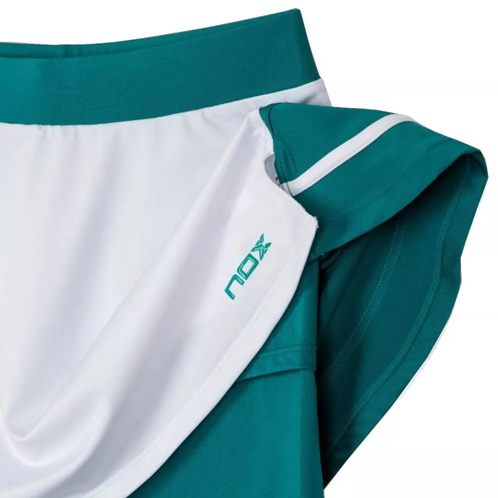 Nox Pro Dames Tennisskirt Wit / Groen