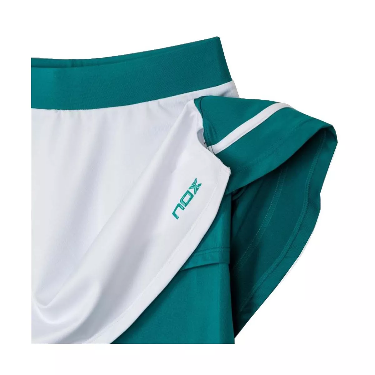 Nox Pro Dames Tennisskirt Wit / Groen