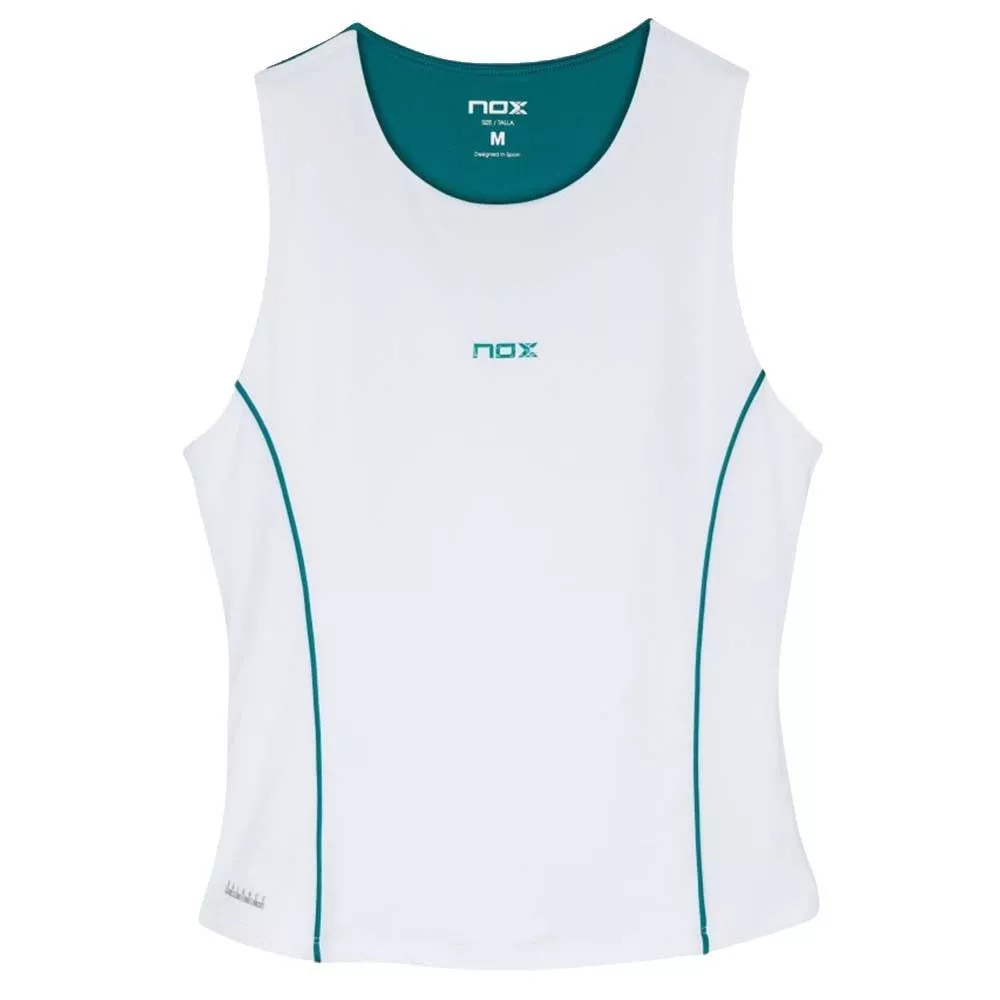 Nox Pro Dames Padel Top Wit / Groen
