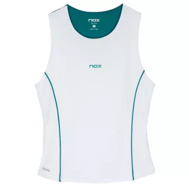 Nox Pro Dames Padel Top Wit / Groen