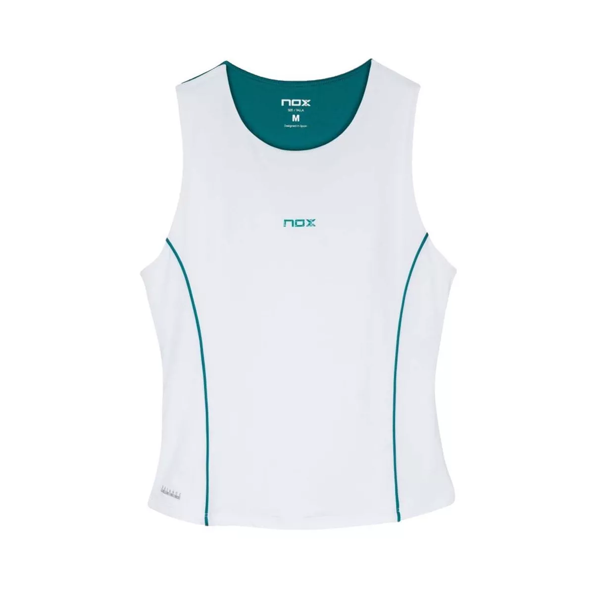 Nox Pro Dames Padel Top Wit / Groen