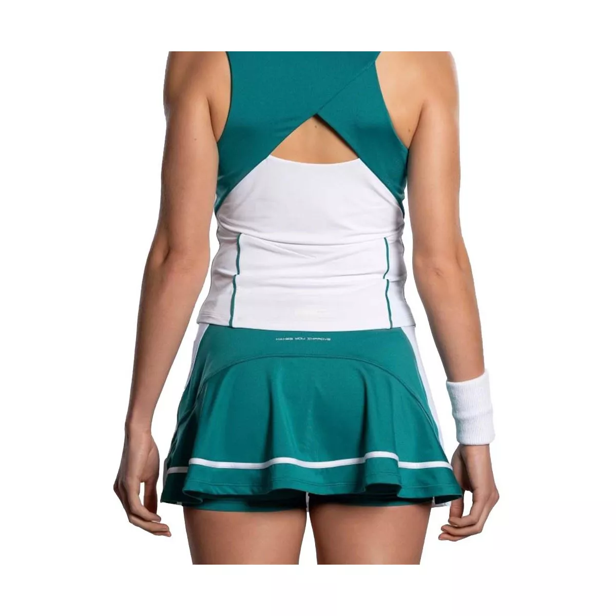 Nox Pro Dames Padel Top Wit / Groen