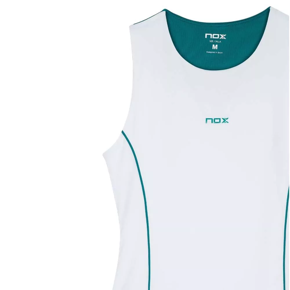 Nox Pro Dames Padel Top Wit / Groen