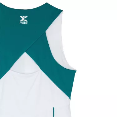 Nox Pro Dames Padel Top Wit / Groen