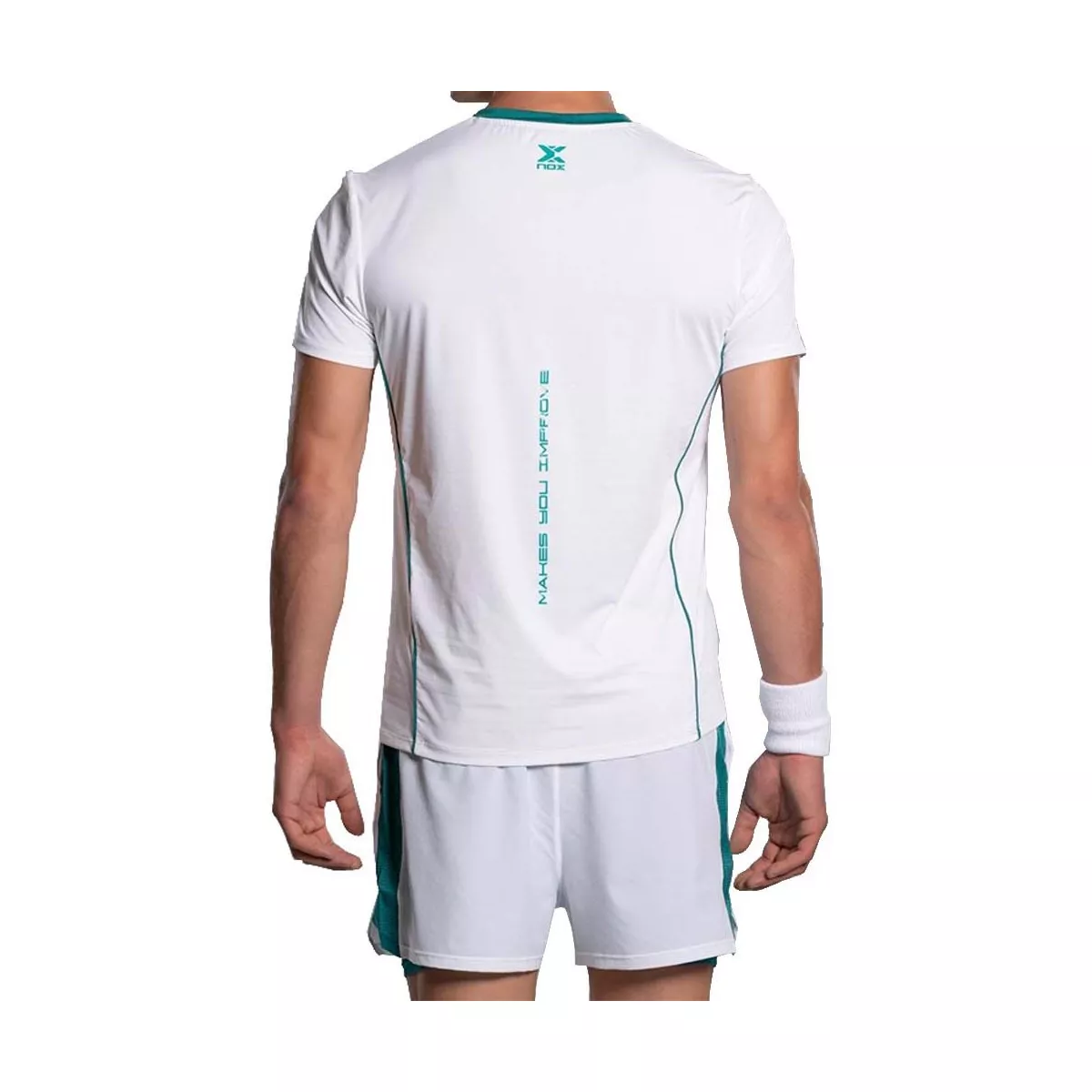 T-shirt Nox Pro Blanc / Vert