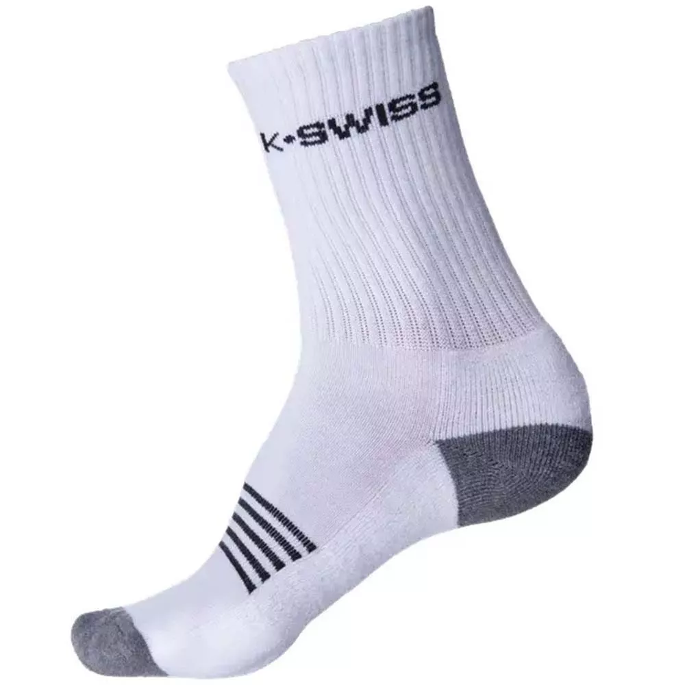 Chaussettes K-Swiss Sport Crew Socks 3-Pack Blanc / Noir