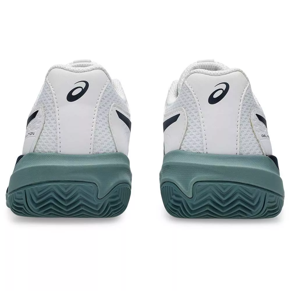 Chaussures Asics Gel Resolution X GS Junior Blanc / Bleu nuit