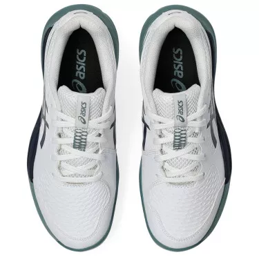 Chaussures Asics Gel Resolution X GS Junior Blanc / Bleu nuit