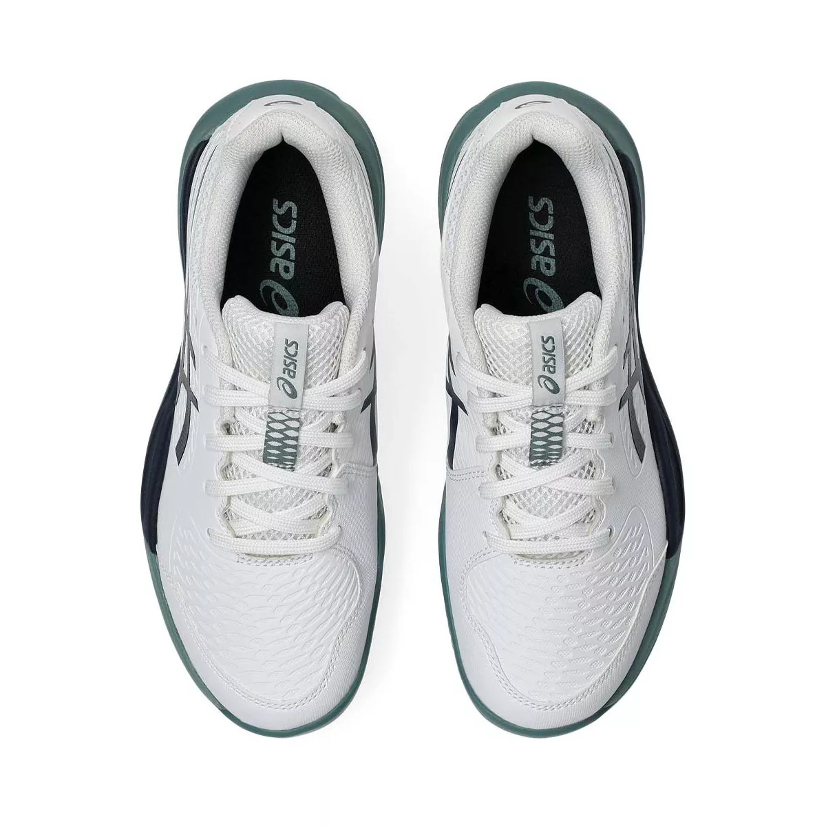 Chaussures Asics Gel Resolution X GS Junior Blanc / Bleu nuit