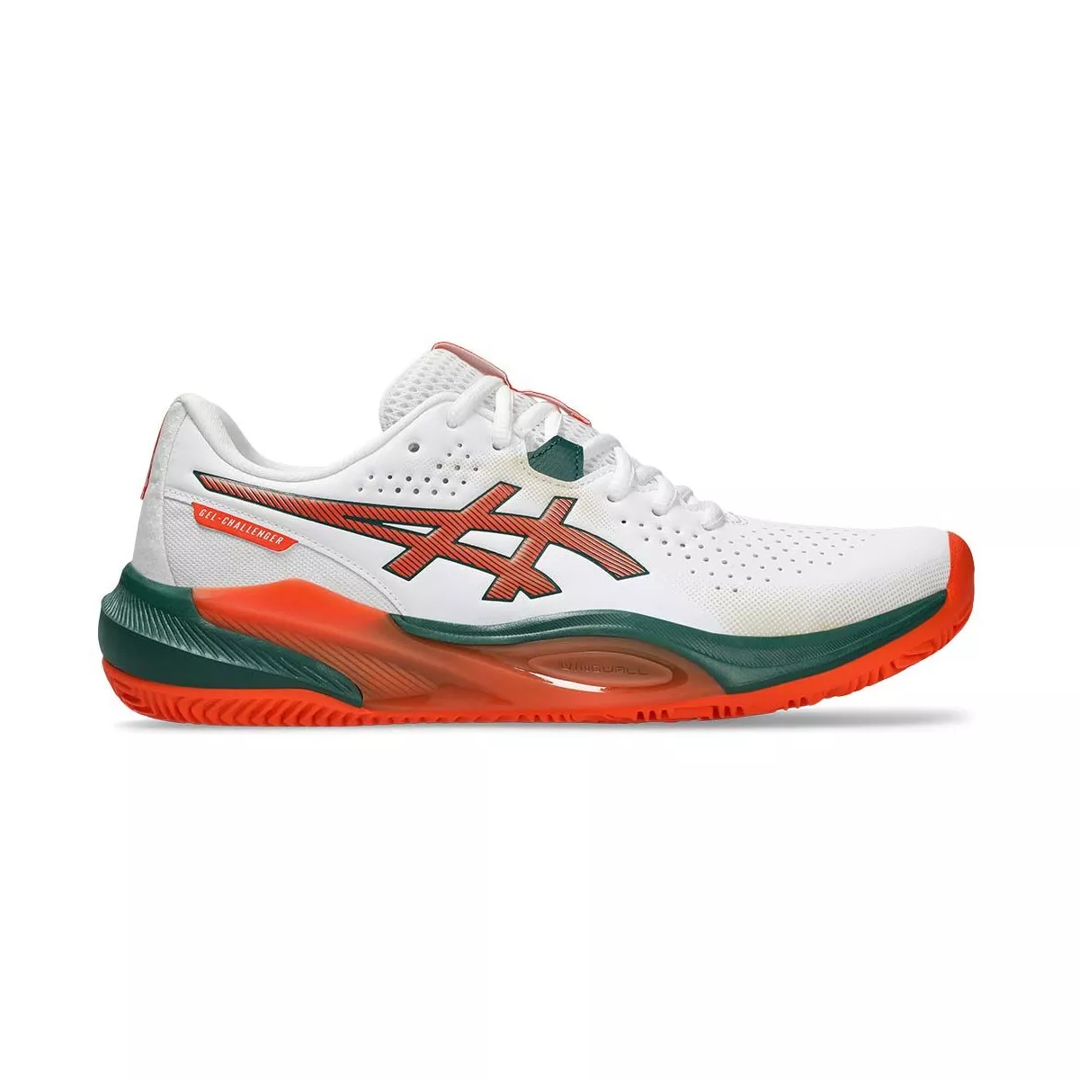Chaussures Asics Gel Challenger 15 Padel Blanc / Orange