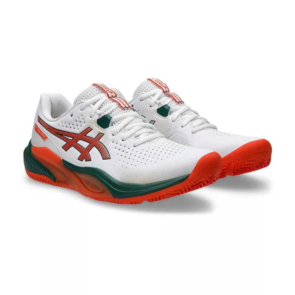 Chaussures Asics Gel Challenger 15 Padel Blanc / Orange