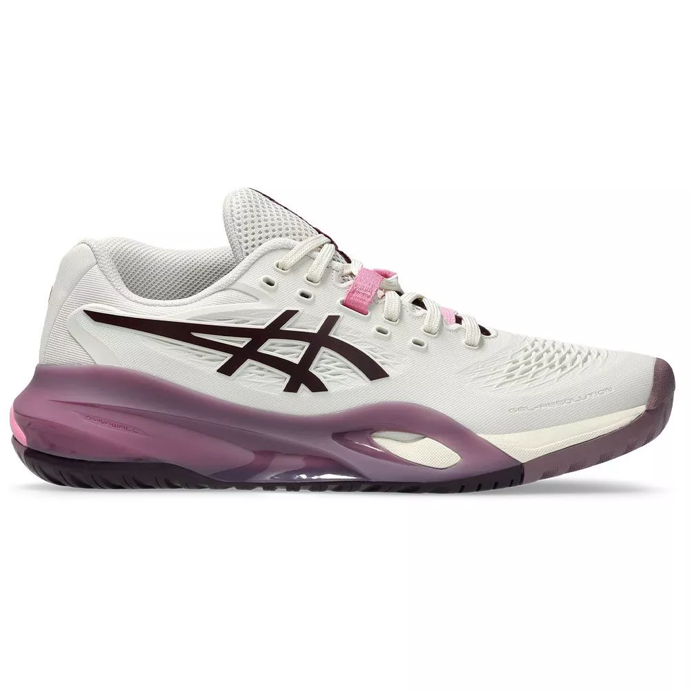 Chaussures Asics Gel Resolution X Femme Blanc / Violet