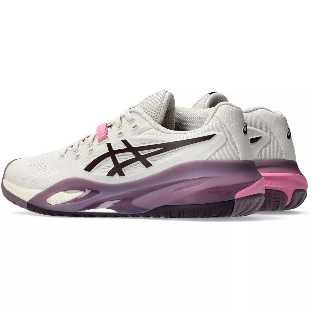 Chaussures Asics Gel Resolution X Femme Blanc / Violet