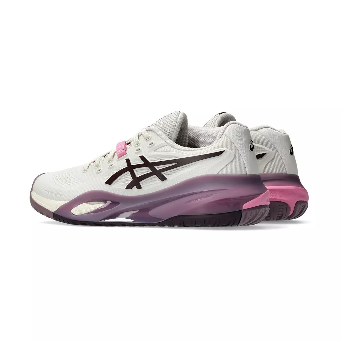Chaussures Asics Gel Resolution X Femme Blanc / Violet
