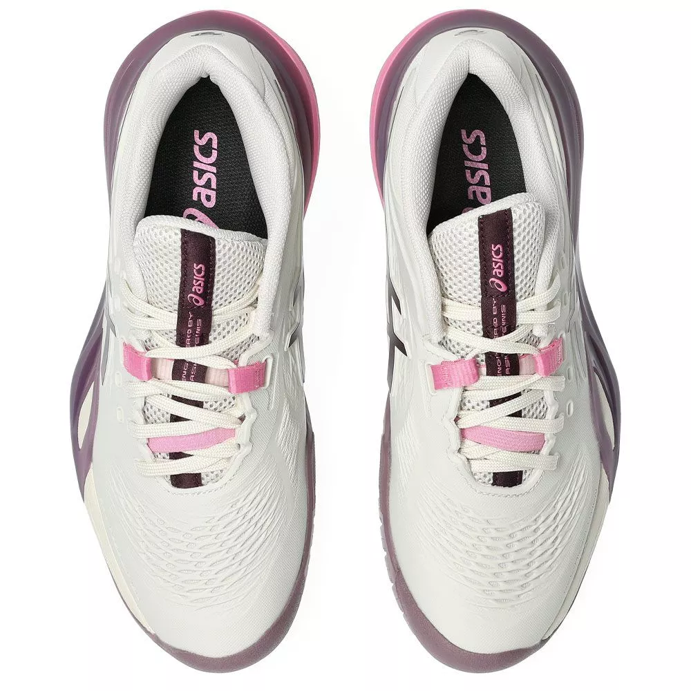 Chaussures Asics Gel Resolution X Femme Blanc / Violet