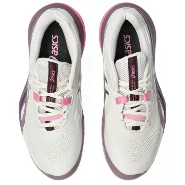 Chaussures Asics Gel Resolution X Femme Blanc / Violet