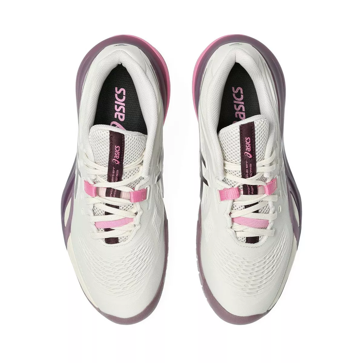 Chaussures Asics Gel Resolution X Femme Blanc / Violet