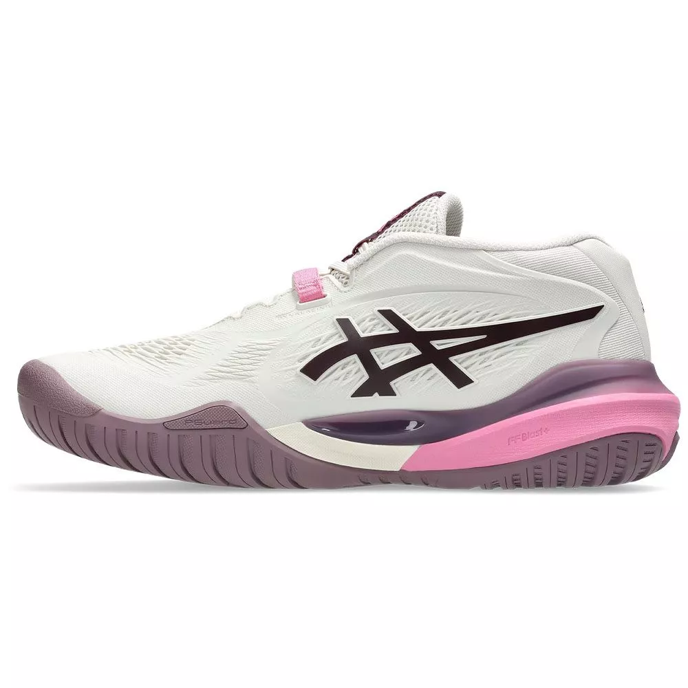 Chaussures Asics Gel Resolution X Femme Blanc / Violet