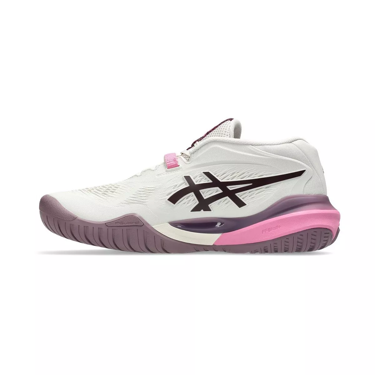 Chaussures Asics Gel Resolution X Femme Blanc / Violet