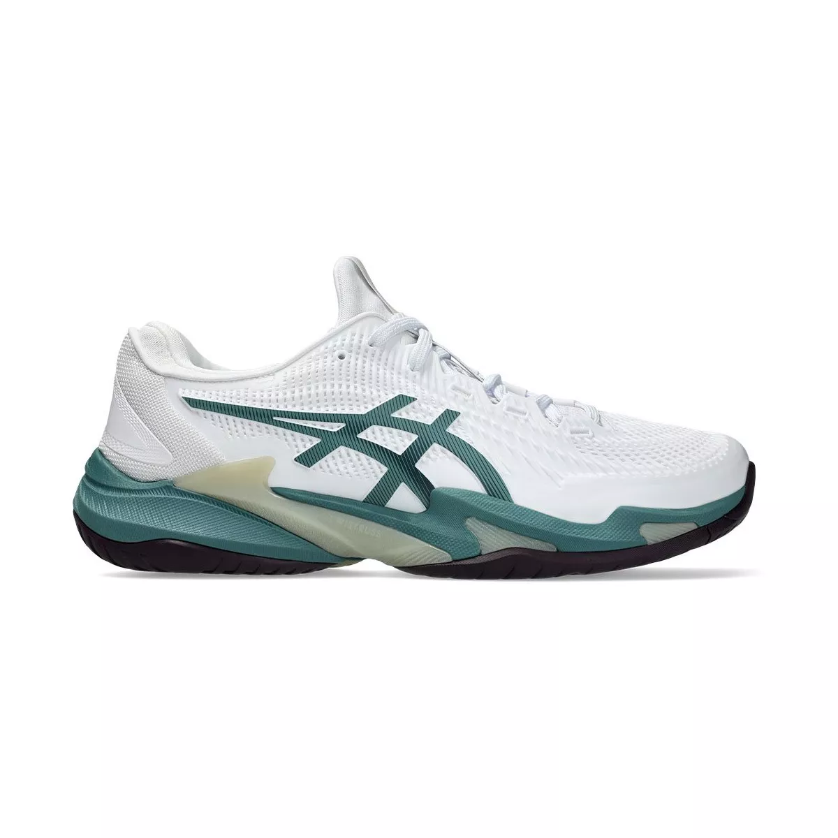 Chaussures Asics Gel Court FF 3 Blanc / Vert