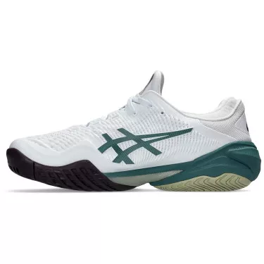 Chaussures Asics Gel Court FF 3 Blanc / Vert