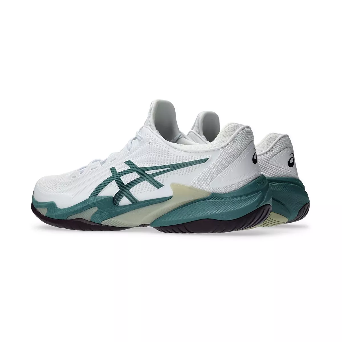 Chaussures Asics Gel Court FF 3 Blanc / Vert