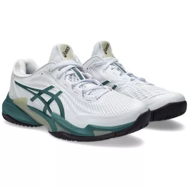 Chaussures Asics Gel Court FF 3 Blanc / Vert
